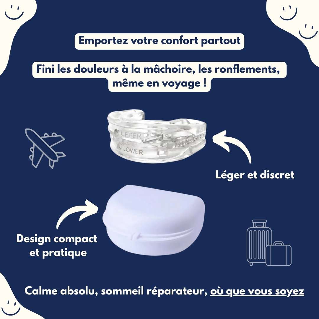 Protège-Dents Anti-Ronflement et Anti-Bruxisme