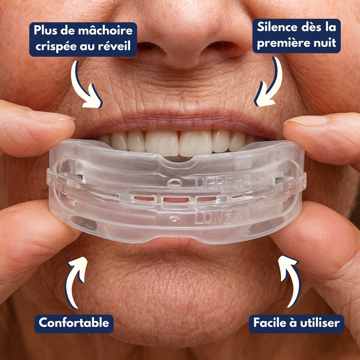 Protège-Dents Anti-Ronflement et Anti-Bruxisme