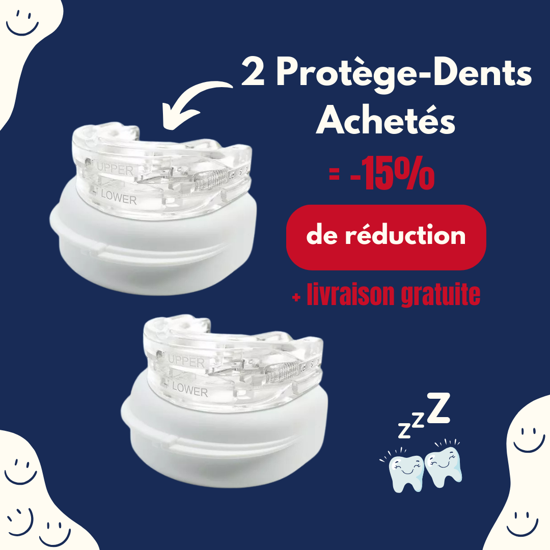Protège-Dents Anti-Ronflement et Anti-Bruxisme