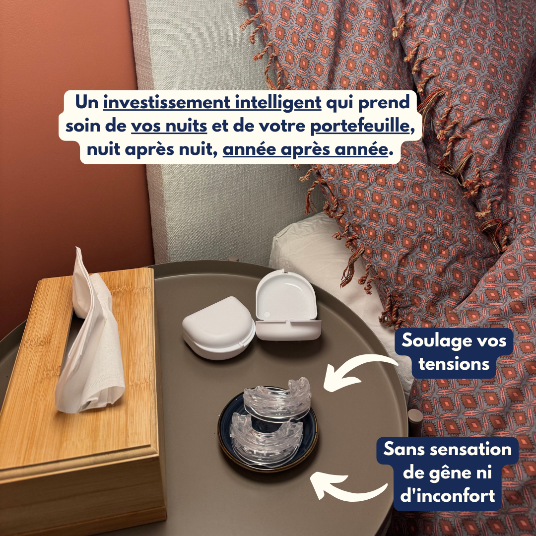 Protège-Dents Anti-Ronflement et Anti-Bruxisme