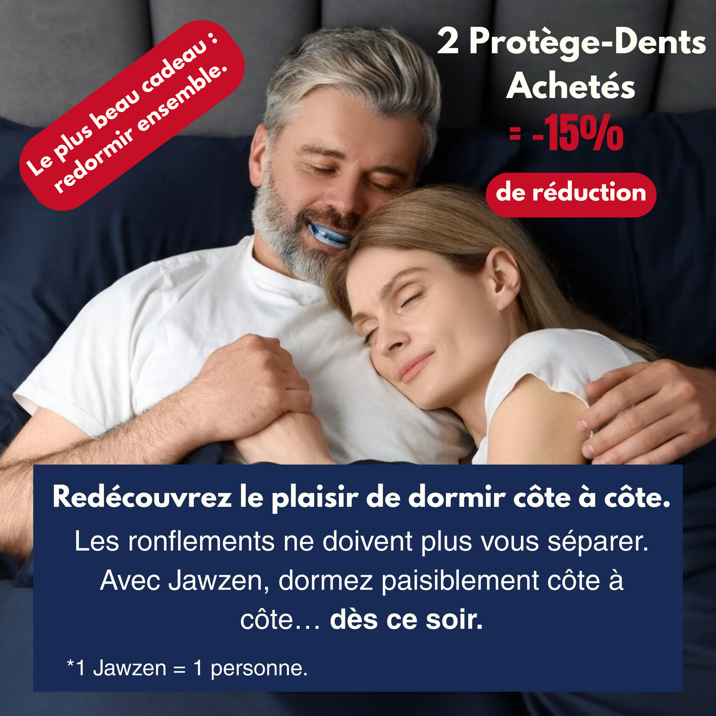 Protège-Dents Anti-Ronflement et Anti-Bruxisme