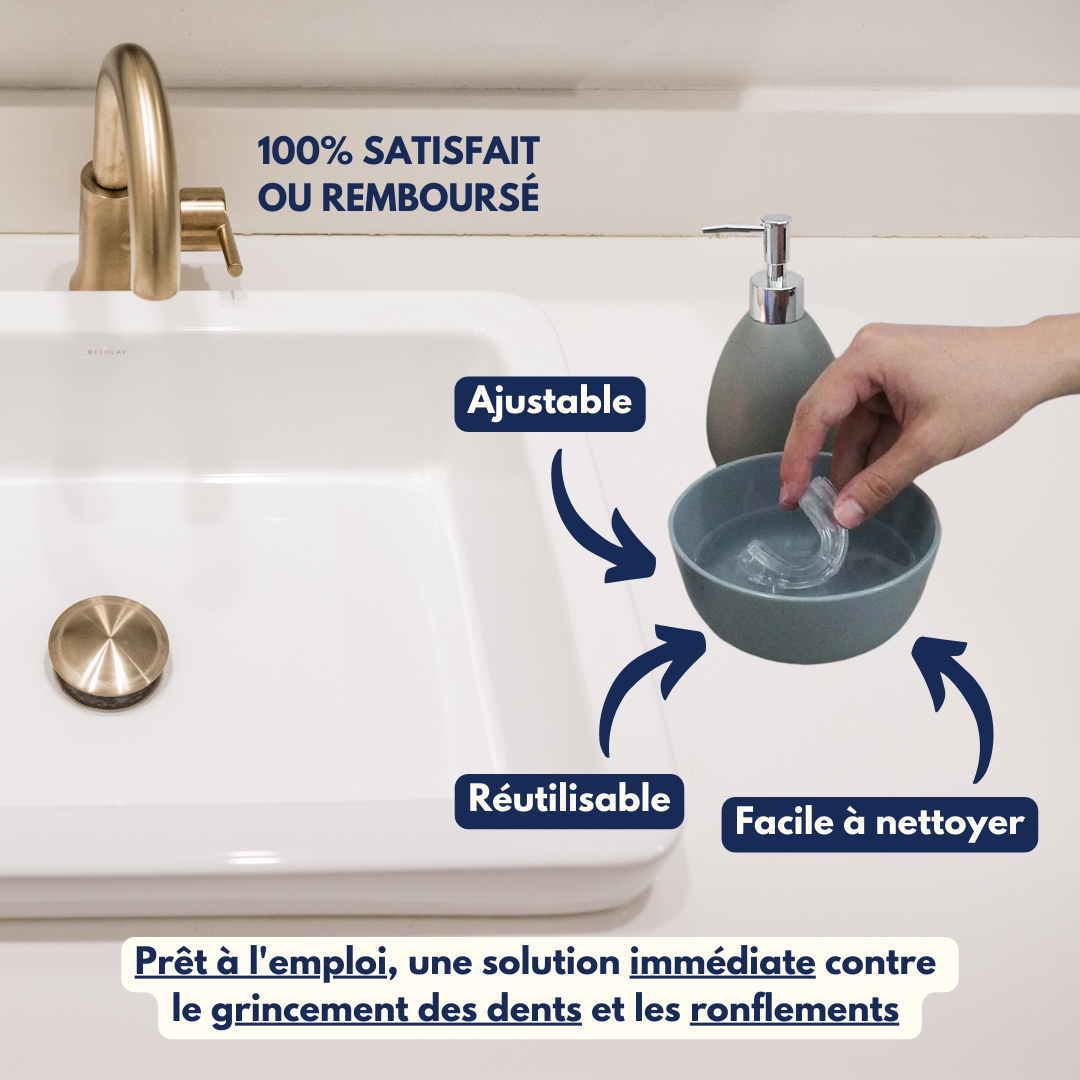Protège-Dents Anti-Ronflement et Anti-Bruxisme